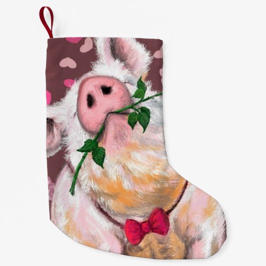Funny Pig Weihnachts-Strumpf Kleiner Weihnachtsstrumpf (Vorderseite)