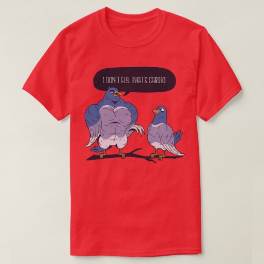 Funny Pigeon 4 T-Shirt (Design vorne)