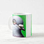 Funny Pigeon Kaffeetasse (Vorderseite Links)
