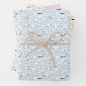 Funny Pigs Having Fun! Geschenkpapier Set (Beispiel)