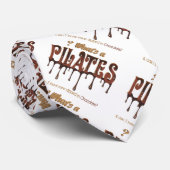 Funny Pilates tauchte in Schokolade Krawatte (Gerollt)