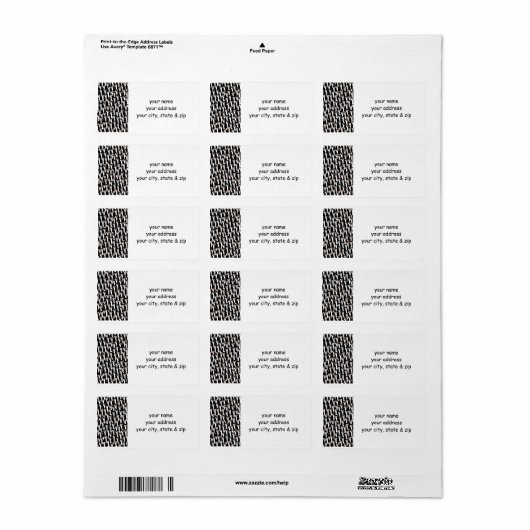 Funny Piles of Pinguins Adressaufkleber (Vorne)