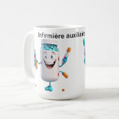 Funny Pill Bottle Mug Kaffeetasse (Vorderseite Links)