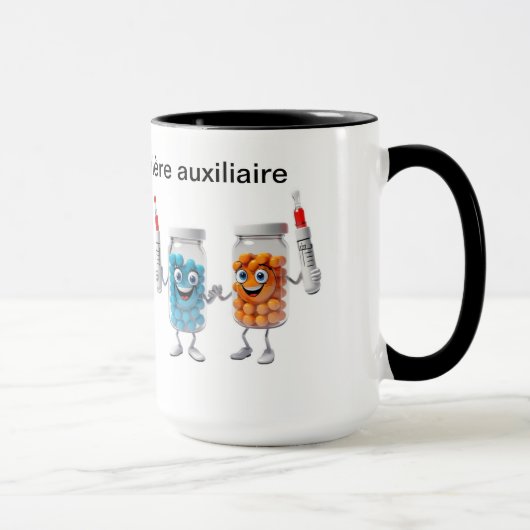 Funny Pill Bottle Mug Tasse (Rechts)