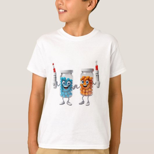 Funny Pill Bottle Tee for child (Vorderseite)