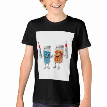 Funny Pill Bottle Tee girls