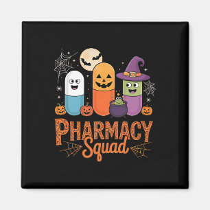 Funny Pills Pharmacy Pharmacist Squad Niedlich Hal Magnet