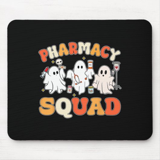 Funny Pills Pharmacy Pharmacist Squad Niedlich Hal Mousepad (Vorne)