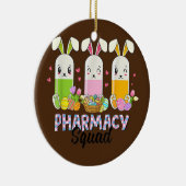 Funny Pills Pharmacy Squad Apotheke Leben Ostern Keramik Ornament (Rechts)