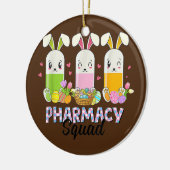 Funny Pills Pharmacy Squad Apotheke Leben Ostern Keramik Ornament (Links)