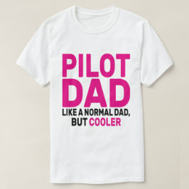 Funny Pilot Art für Vater Pilot Luftfahrzeug T-Shirt
