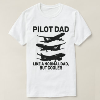 Funny Pilot Art für Vater Pilot Luftfahrzeug T-Shirt