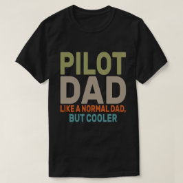 Funny Pilot Art für Vater Pilot Luftfahrzeug T-Shirt