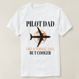 Funny Pilot Art für Vater Pilot Luftfahrzeug T-Shirt