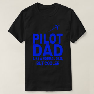 Funny Pilot Art für Vater Pilot Luftfahrzeug T-Shirt