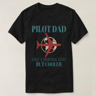 Funny Pilot Art für Vater Pilot Luftfahrzeug T-Shirt