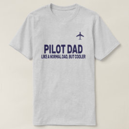 Funny Pilot Art für Vater Pilot Luftfahrzeug T-Shirt