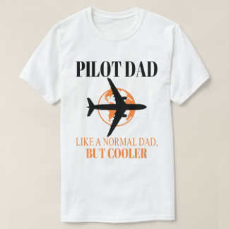 Funny Pilot Art für Vater Pilot Luftfahrzeug T-Shirt