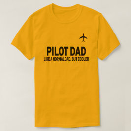 Funny Pilot Art für Vater Pilot Luftfahrzeug T-Shirt