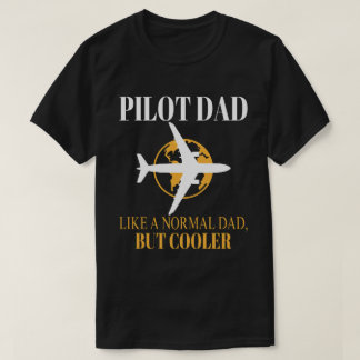 Funny Pilot Art für Vater Pilot Luftfahrzeug T-Shirt