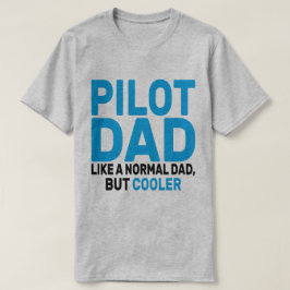 Funny Pilot Art für Vater Pilot Luftfahrzeug T-Shirt