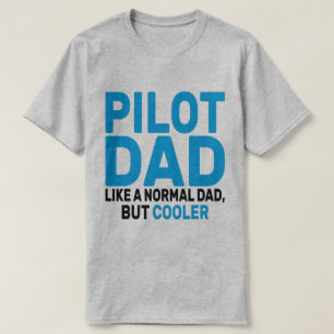 Funny Pilot Art für Vater Pilot Luftfahrzeug T-Shirt