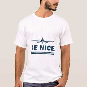 Funny Pilot & Aviation Flugzeug T-Shirt
