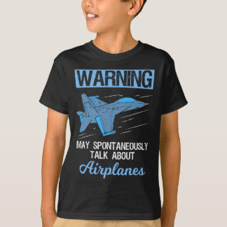 Funny Pilot Aviation Jet Fighter Flugzeug T-Shirt