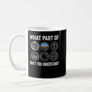 Funny Pilot Design für Frauen Flugzeug Flugzeug Kaffeetasse