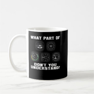 Funny Pilot Design für Frauen Flugzeug Flugzeug Kaffeetasse