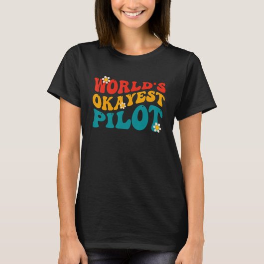 Funny Pilot T-Shirt (Vorderseite)