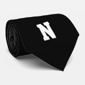 Funny Pimpin Black and White Novelty  Krawatte (Gerollt)