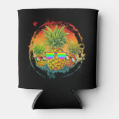 Funny Pineaple Summer Vibes Dosenkühler (Vorderseite)