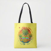 Funny Pineaple Summer Vibes Tasche (Vorderseite)