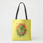 Funny Pineaple Summer Vibes Tasche (Vorderseite)