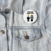 Funny Pineaple Swinger Geschenk Wedding Bride Groo Button (Beispiel)