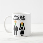 Funny Pineaple Swinger Geschenk Wedding Bride Groo Kaffeetasse (Links)