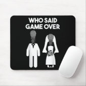 Funny Pineaple Swinger Geschenk Wedding Bride Groo Mousepad (Mit Mouse)