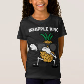 Funny Pineasart für Männer Vater Fruchtsommer Love T-Shirt (Vorderseite)