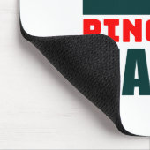 Funny Ping Pong Lovers - Tischtennis Mousepad (Ecke)