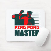 Funny Ping Pong Lovers - Tischtennis Mousepad (Mit Mouse)