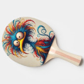 Funny Ping Pong Paddle Tischtennis Schläger (Seitenansicht)
