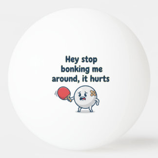 Funny ping pong / table tennis ball - Gift Tischtennisball