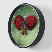 Funny Ping Pong Tischtennis mit Oval Ball Paddel Uhr (Winkel)