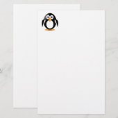 Funny Pinguin Briefpapier (Vorne/Hinten)