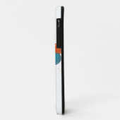 Funny Pinguin & Clown Cartoon Case-Mate iPhone Hülle (Hinten/Links)