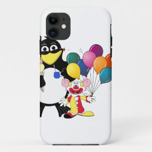Funny Pinguin & Clown Cartoon Case-Mate iPhone Hülle