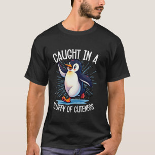 Funny Pinguin Design für Pinguin-Liebhaber und Nie T-Shirt