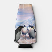 Funny Pinguin Flaschenkühler (Vorderseite)