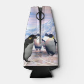 Funny Pinguin Flaschenkühler (Rückseite)